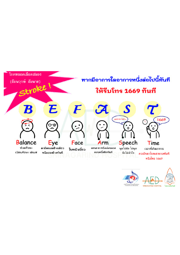 การพยาบาลผู้ป่วยโรคหลอดเลือดสมองแตกที่รับการรักษาด้วยการไม่ผ่าตัด